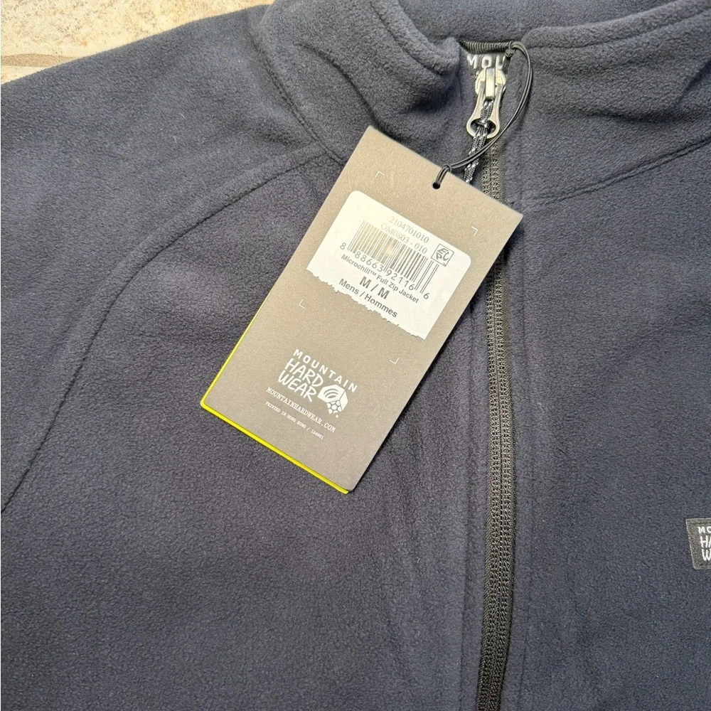 MEN'S MOUNTAIN HEADWEAR MICROCHILL™ FULL ZIP JACKET size medium - Picture 2 of 11